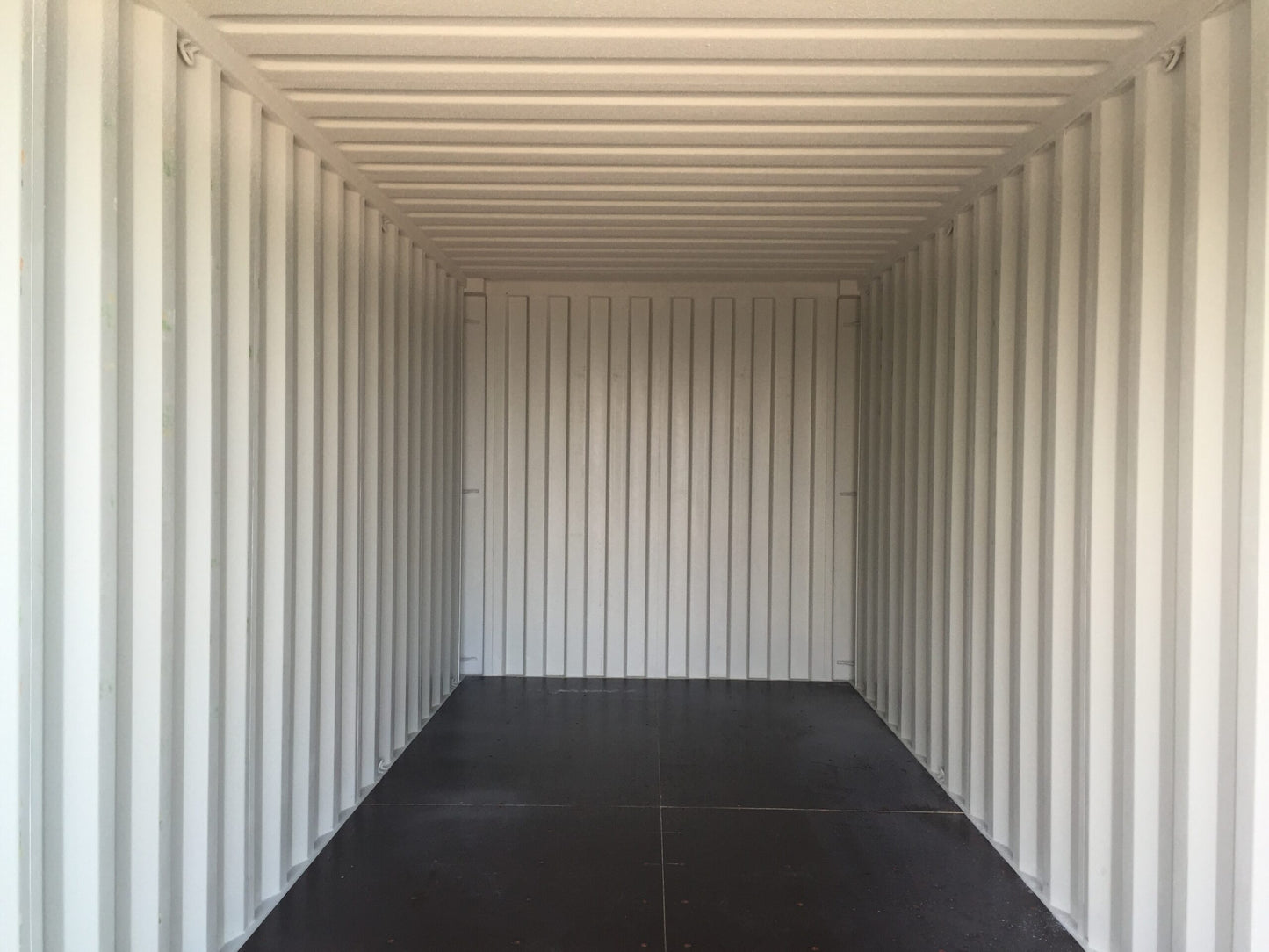 20ft New Shipping Container Blue RAL5010