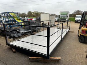 20FT SHIPPING CONTAINER ROOF TERRACE WITH STAIRS