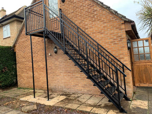 Steel Staircase Residential