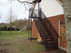 Steel Staircase Residential